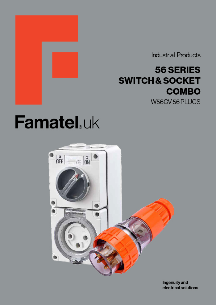56 Series Switch & Socket Combo Catalogue